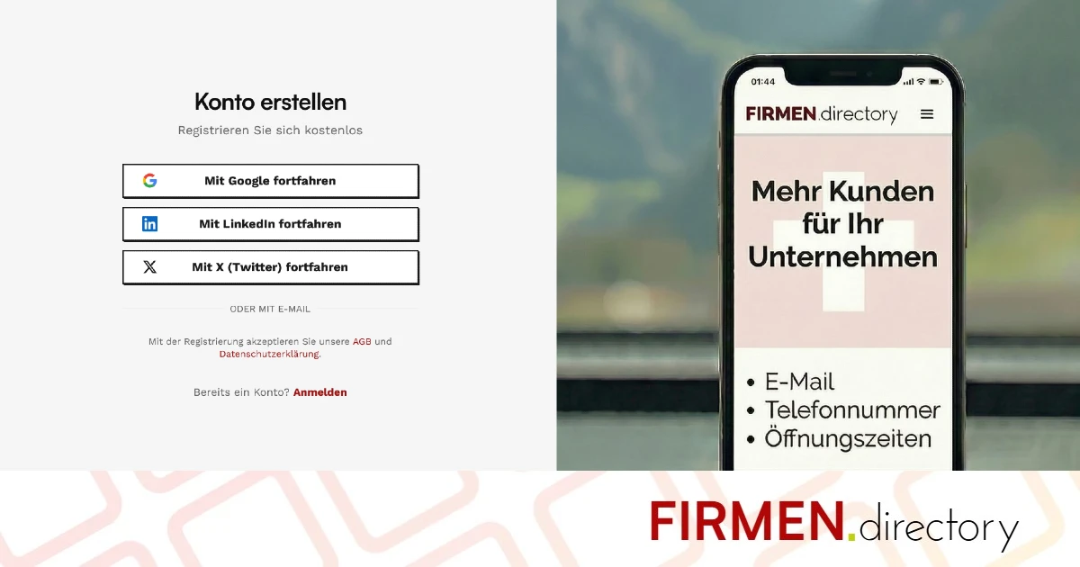 Firmenprofil erstellen